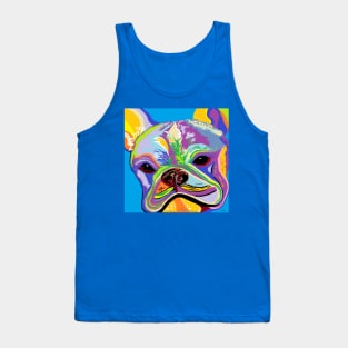 Colorful French Bulldog Tank Top